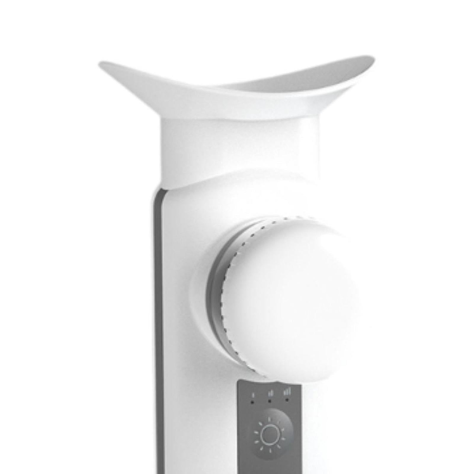 Serenable Heated Eyes Mist Sprayer for Home Office Travel Adjustable 2 Modes Eye Mister white