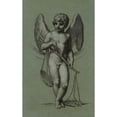thumbnail image 2 of Pierre-Paul Prud'hon 13x18 Black Ornate Wood Framed Double Matted Museum Art Print Titled - The Genius of Justice, 2 of 5