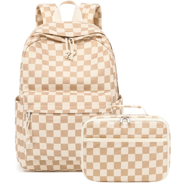 Mochila Bluboon de Pana para Niñas, Set Infantil 31x16x42 cm