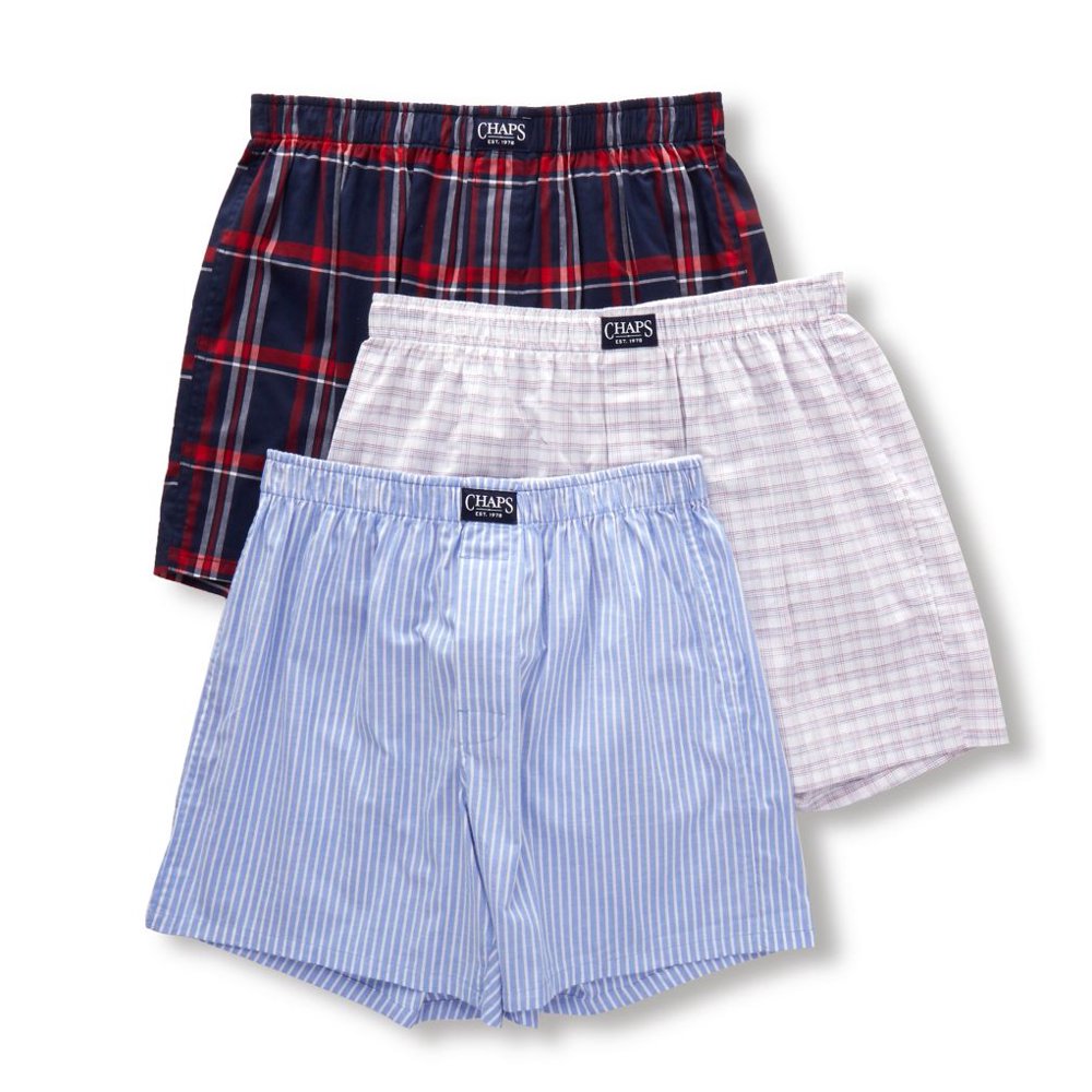 chaps woven boxers