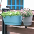 thumbnail image 2 of Hadanceo Hanging Flower Pot Large Capacity Impact Resistance Drain Hole Design Plant Container Flowerpot Garden Supplies, 2 of 8