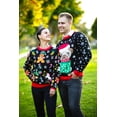 thumbnail image 4 of Socal Look Women's Ugly Christmas Sweater, Long Sleeve Crew Neck Acrylic Pullover, 3XL, 4 of 7