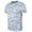 White/Grey, variant on Mens Workout Shirts Short Sleeve Quick Dry