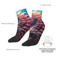 thumbnail image 4 of Bingfone Ocean Seahorse Design Patterned Men's Women's Casual Cotton Socks, 4 of 5