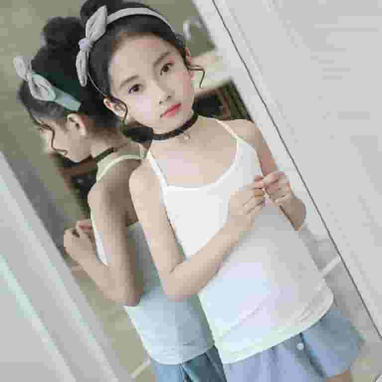 【史上最も激安】 Qudderr 3-9 Years Girls Camisole Cotton Tanks Tops for Girls