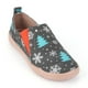 thumbnail image 5 of Zapatos Cómodos para Barcos Informales Lona Mocasines Navideños Mujer Antideslizantes Transpirables Punta Redonda Viajes Al Aire Libre, 5 of 9