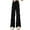 Black, variant on Huangxinggg Children Pants Solid Color For Girls Casual High Elastic Waisted Loose Fit Sweatpants Streetwear Baby Twin Girl Clothes