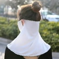 thumbnail image 3 of ZPAQI Face Cover Woman Sunscreen Riding Mask Face Neck Protector Sunshade Anti-UV Cold Feeling Ear Scarf Tropical Veil, 3 of 16