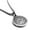 Silver, variant on Stainless Steel Seal of Archangel Thavael Round Medallion Pendant Necklace