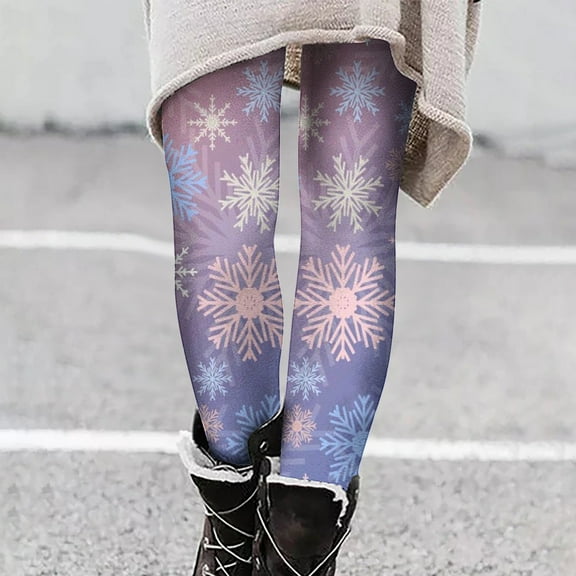 Up to 65 off!Lolmot Plaid Leggings Women's Christmas Plaid Ankle-Length Tights High Waisted Workout Leggings Girls Lightweight Soft Stretchy Yoga Pants