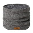 thumbnail image 2 of YAOBAMM Solid Color Neck Warmer Women Men Winter Neck Gaiter Solid Color Circle Loop Scarf Thick Fleece Lining Knitting, 2 of 7