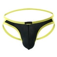 thumbnail image 1 of Men's Underwear Lightweight Breathable Nylon Solid Color Low Waist Briefs for Everyday Comfort and Support Men, 1 of 2