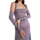 thumbnail image 2 of VISgogo Vestido de mujer, correa de malla transparente de color sólido de cintura alta vestidos ajustados + un par de mangas VISgogo moda, 2 of 4