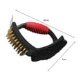 thumbnail image 6 of ZenCart Universal 3 in 1 BBQ Brush Scraper Heat-Resistant Stainless Steel Grill Cleaning Tools for Gas Charcoal And Regular Ovens, 6 of 8