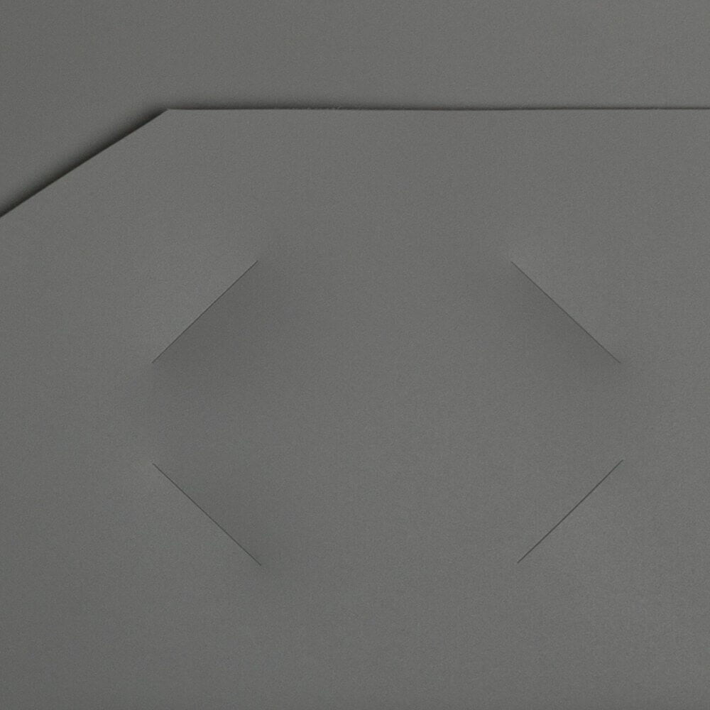 JAM Paper Heavy Duty Plastic 2 Pocket Extra Tough School Folders, Gray, Bulk 48/Pack
