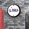 thumbnail image 2 of Grimm Industries LS-550-01 19 in. Illuminated Team Spirit Clock - LSU Primary Logo, White, Purple & Gold, 2 of 4