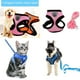 thumbnail image 4 of Arnés de malla para mascotas, chaleco ajustable para el pecho y la espalda, para perros y cachorros de 3 a 5 kg Rosa m, 4 of 9