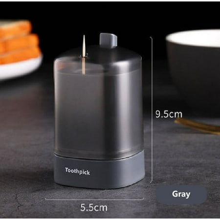 

5 Colors Creative Automatic Pop-up Toothpick Dispenser Home Living Room Dining Room Toothpick Storage Box