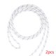 thumbnail image 5 of Qarigey 2 uds cuerda trenzada colgante cordón anticaída funda para teléfono móvil cable multifuncional 1,6 m metros Ropa, zapatos y accesorios Miscelánea blanco gris, 5 of 6
