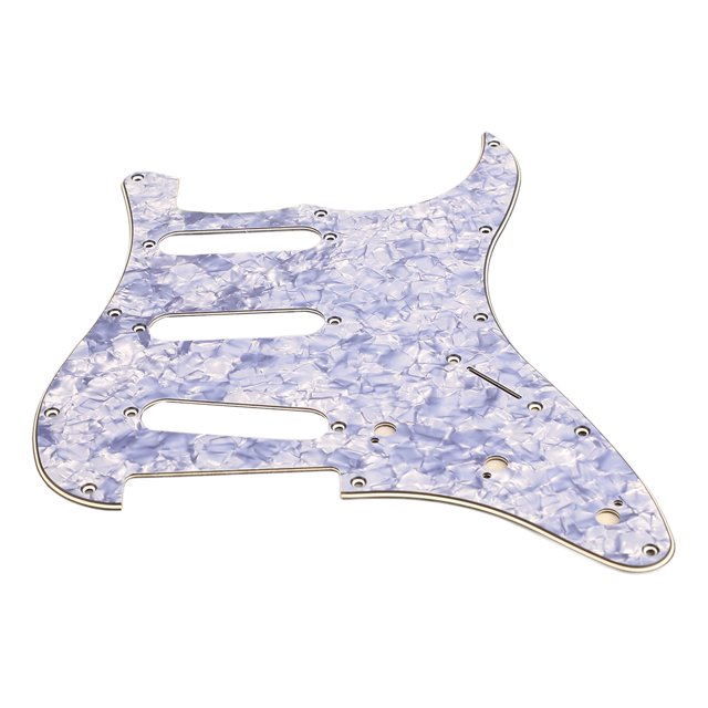 Protection de Guitare en PVC, Finition Brillante Protection de Guitare pour Guitare de Remplacement pour ST Type Guitare Plus 11 Trous