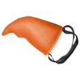thumbnail image 3 of Mochila con forma de aleta de pez, ligera, disfraz de pez para club, vacaciones y festivales. Naranja, 3 of 7