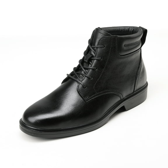 5 inch Classic Soft Toe Black Color Work Boots, 100% NAPPA Full Grain Leather With Kevlar Puncture Resistant RV4102