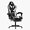 White, variant on Gaming Chairs for Adults Tall and Kids,Lumbar Support,LED Lights,High Back Reclining Computer Chair with Headrest (Black Blue)