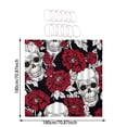 thumbnail image 3 of Rideau de Douche Imprimé Élégant avec Crochets en Tissu Design Moderne pour Baignoire et Enceinte de Douche Doublures de Rideaux 84 Rideau de Douche Clair Demi-Rideau de Douche 36x72 Sans Crochets Clair, 3 of 6