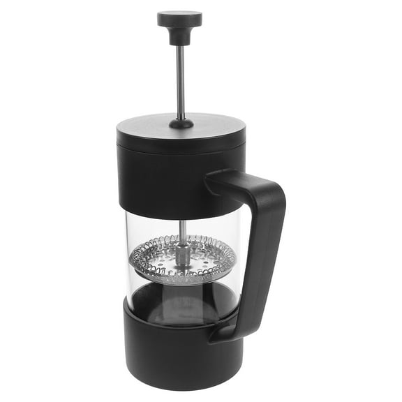 WORGEOUS Coffee Maker Camping Coffee Cold Brew Coffee Maker for Kitchen Travel Camping 350ml Black