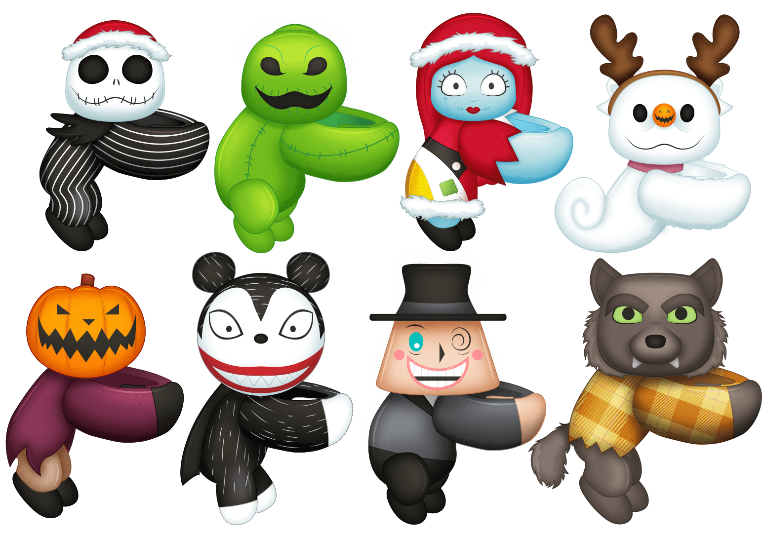 Nightmare Before Christmas Creepy Cuffs Series 2