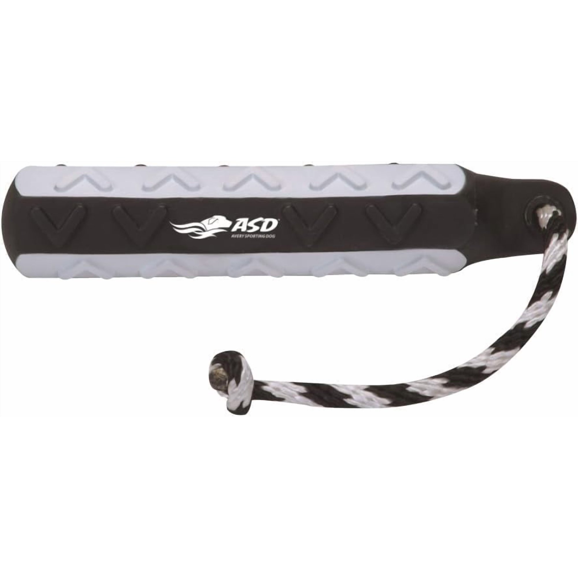 Avery ASD 3 HexaBumper Hunting Sporting Gun Dog Game Retriever Dummy Water & Upland Mark Training Retrieval Tool Hexagonal Floating Design Easy-Grip Texture Throw Rope Flasher (02736)