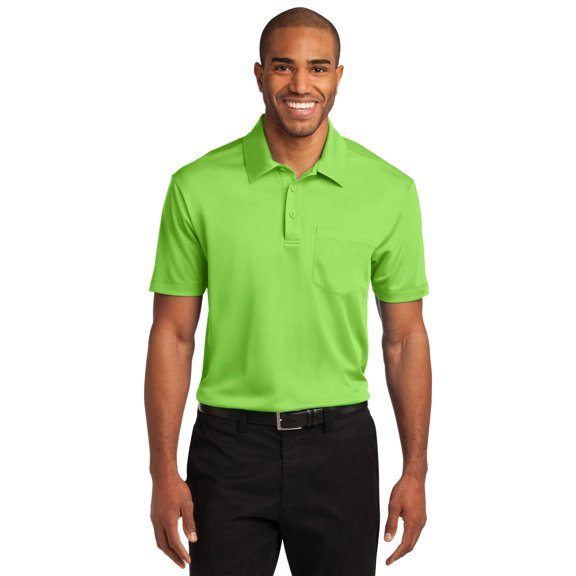 Port Authority Silk Touch Performance Pocket Polo