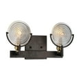 thumbnail image 2 of 1 Light Wall Sconce with Brown finish, 2 of 2