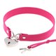 thumbnail image 1 of Gargantilla Punk de Cuero Gargantilla y Collar de Cuero Vegano Premium con Elegante Colgante Rosa Roja WD.WDQZL Hogar, 1 of 4