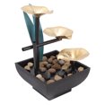 thumbnail image 4 of Fuente de agua de sobremesa de 5 V, adorno USB, cascada, con bomba y accesorios de piedra para el hogar y la oficina., 4 of 14