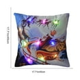 thumbnail image 3 of LED Christmas Pillow Glowing Holiday Decor Dual Mode Lighting Plush Sofa Cushion Living Room Decoration Festive Throw Pillow Home Accent, 3 of 5