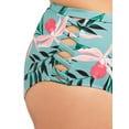 thumbnail image 4 of Terra & Sky Women's Plus Size Bora Bora High Waist Swimsuit Bottom, 4 of 4