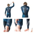 thumbnail image 4 of Traje completo para Caballero Cressi Tokugawa Neopreno de 3mm Talla S Azul, 4 of 4