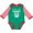 Green and Red, variant on Inktastic Daddys Little Drummer Childs Music Boys or Girls Long Sleeve Baby Bodysuit