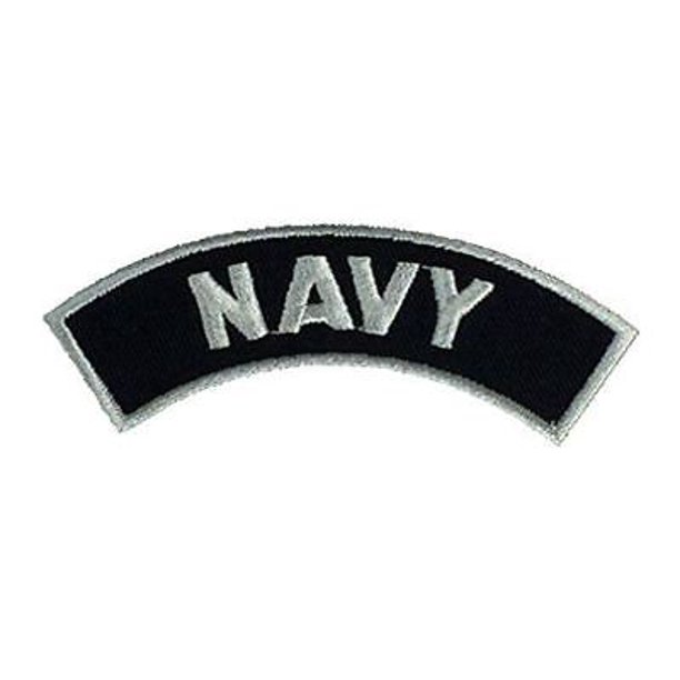 USN NAVY ROCKER TAB SHOULDER PATCH SAILOR VETERAN ACTIVE DUTY RETIRED
