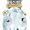 Blue, variant on JewelersClub 1/2 Carat T.G.W. Aquamarine And White Diamond Accent 14K Gold Over Silver Women's Pendant, 18"