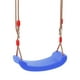 jovati PE Siège Pivotant en Plastique avec Corde Réglable Enfants Arbre Swing Siège Extérieur Intérieur – image 1 sur 9