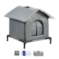 thumbnail image 1 of koolsoo Cat Cooling House Versatile Weatherproof Breathable with Ice Packs Pet Condo M, 1 of 9