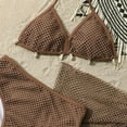thumbnail image 7 of Hessimy Girls Swimsuit Two Pieces Bikini Set Ruffle Bathing Suits Flounced Tankini Swimwear,Ruffle Trim（Coffee,11-12 Years), 7 of 7