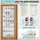 thumbnail image 2 of Organizador de zapatos Tiblue con 35 bolsillos de malla, color blanco, 2 of 8
