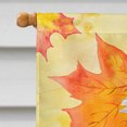 thumbnail image 3 of Carolines Treasures CK1826CHF Automne Feuilles Shih Tzu Drapeau Toile Maison Taille, 3 of 4