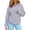 Grey, variant on Womens Cat Pouch Hoodie Pet Carrier Hoodie with Built-in Pouch for Small Cats and Puppies Pet Lover's Pullover Sweatshirt