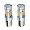 thumbnail image 1 of 2pcs 1156-2835-21W LED Kusrkot Amarillo Coche Antiniebla, 1 of 6