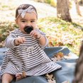 thumbnail image 4 of Doddle & Co - Baby, Infant - Pop & Go Pacifier - Stage 1 - Built-in Pacifier Case - Silicone - - Coal / Spice, 4 of 9