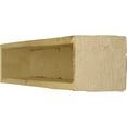 thumbnail image 5 of Ekena Millwork 6"H x 10"D x 84"W Riverwood Faux Wood Fireplace Mantel, White Washed, 5 of 17